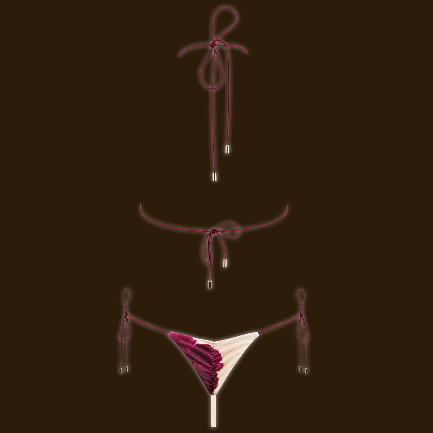 LILY ROMANCE THONG