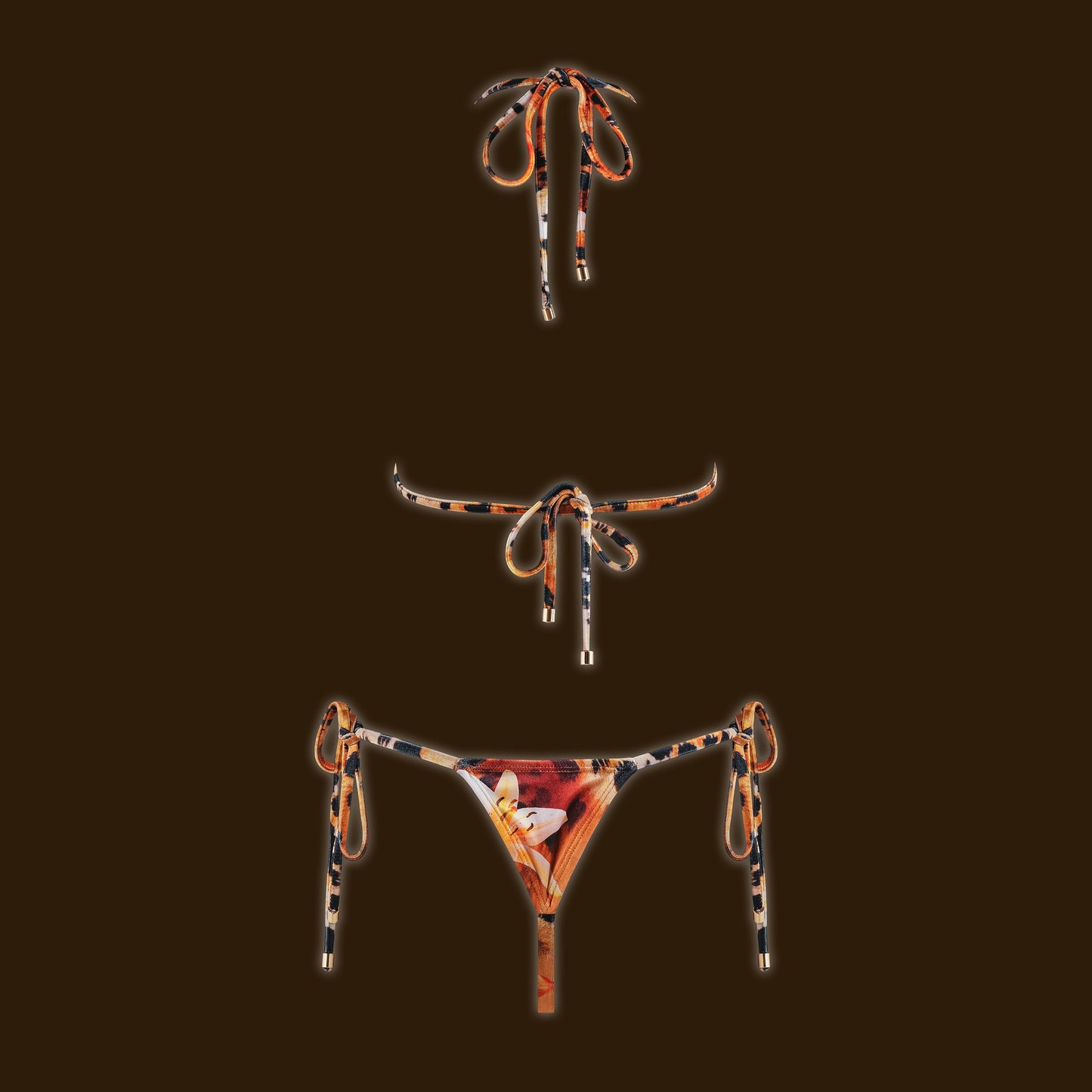 WILD SAFFRON THONG