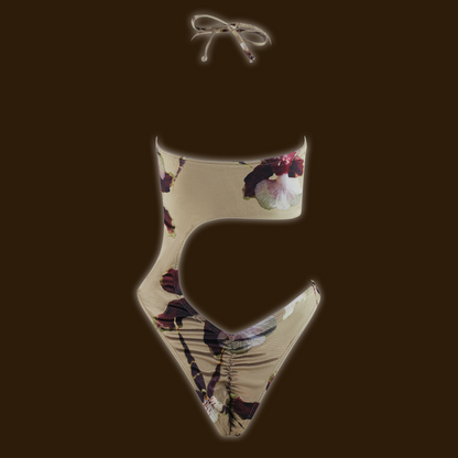 GOLDEN ORCHID MONOKINI