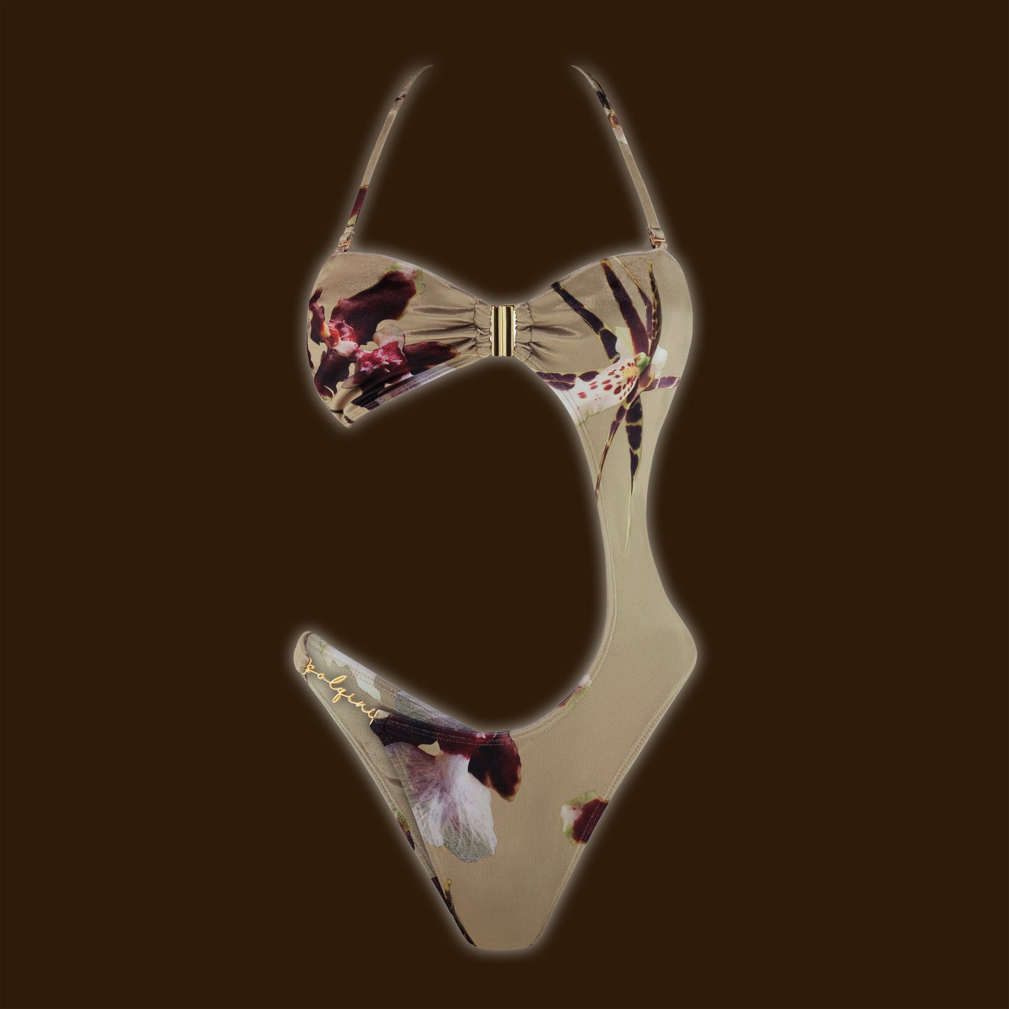 GOLDEN ORCHID MONOKINI