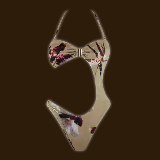 GOLDEN ORCHID MONOKINI