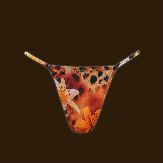 WILD SAFFRON THONG