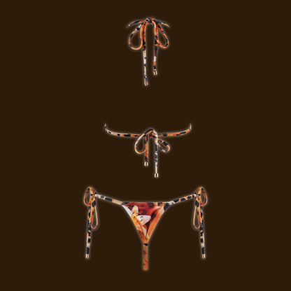 WILD SAFFRON THONG